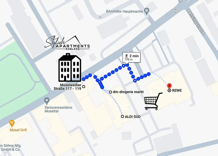 Relax - Fuer Familien, Stadtnah, Mit Parkplatz 코블렌츠